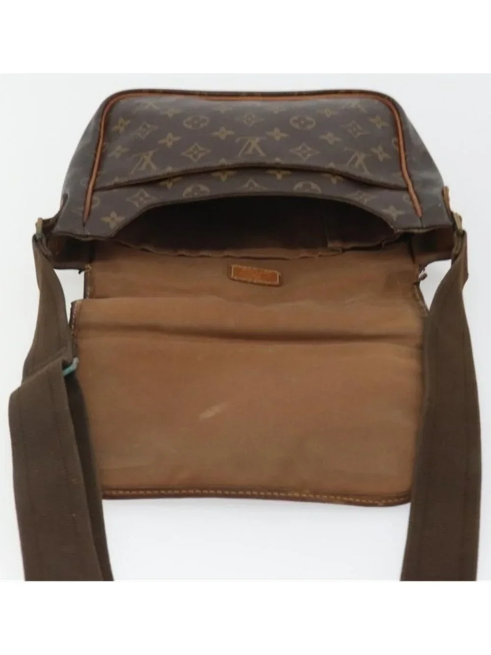 Authentic LOUIS VUITTON Monogram Messenger Bosphore PM Shoulder Bag M40106 LV